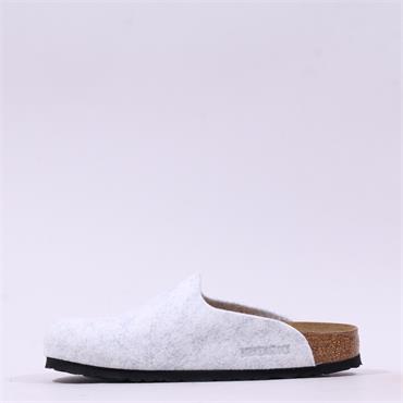 Birkenstock Amsterdam Wool Clog - Oyster